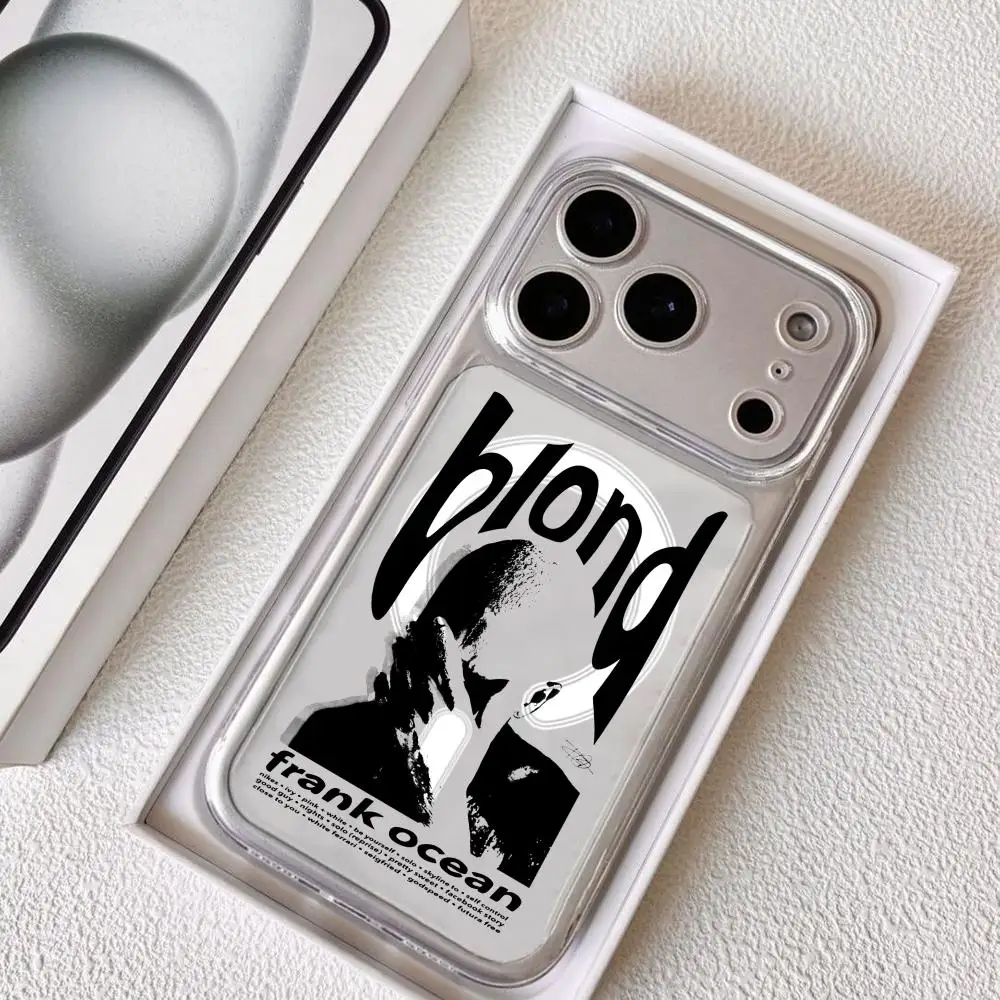 Phone Cases Clear - Singer Frank Blonde Oceans Hot Phone