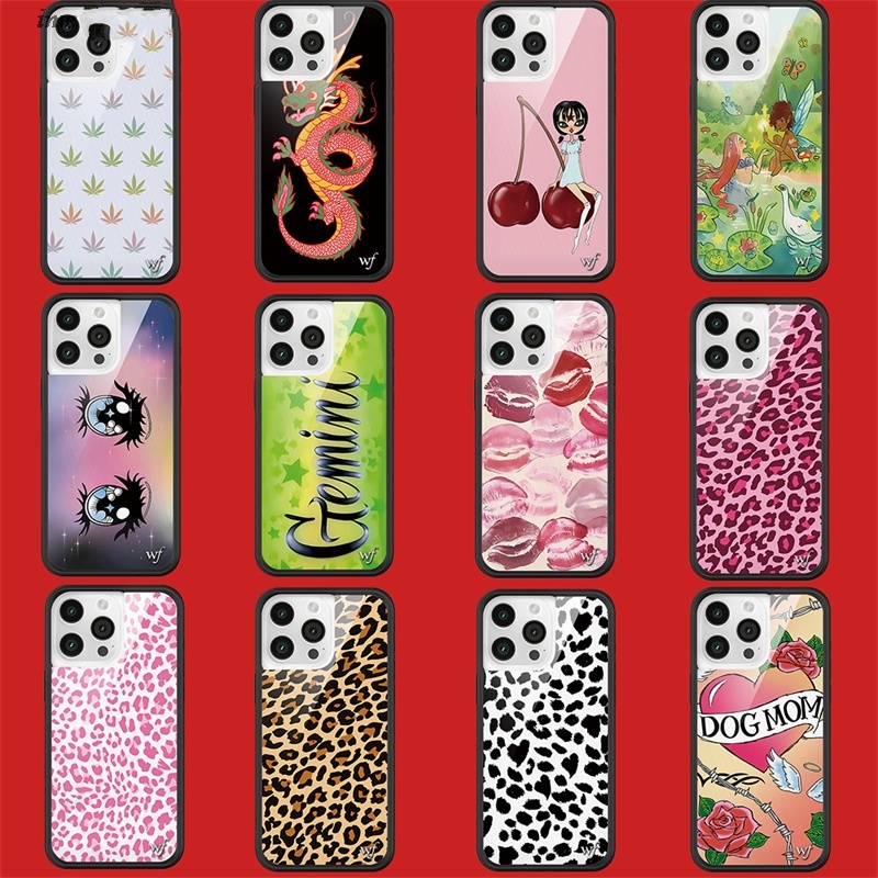 Phone Cases Wildflower - Wildflower 3D WF Metal Logo Phone
