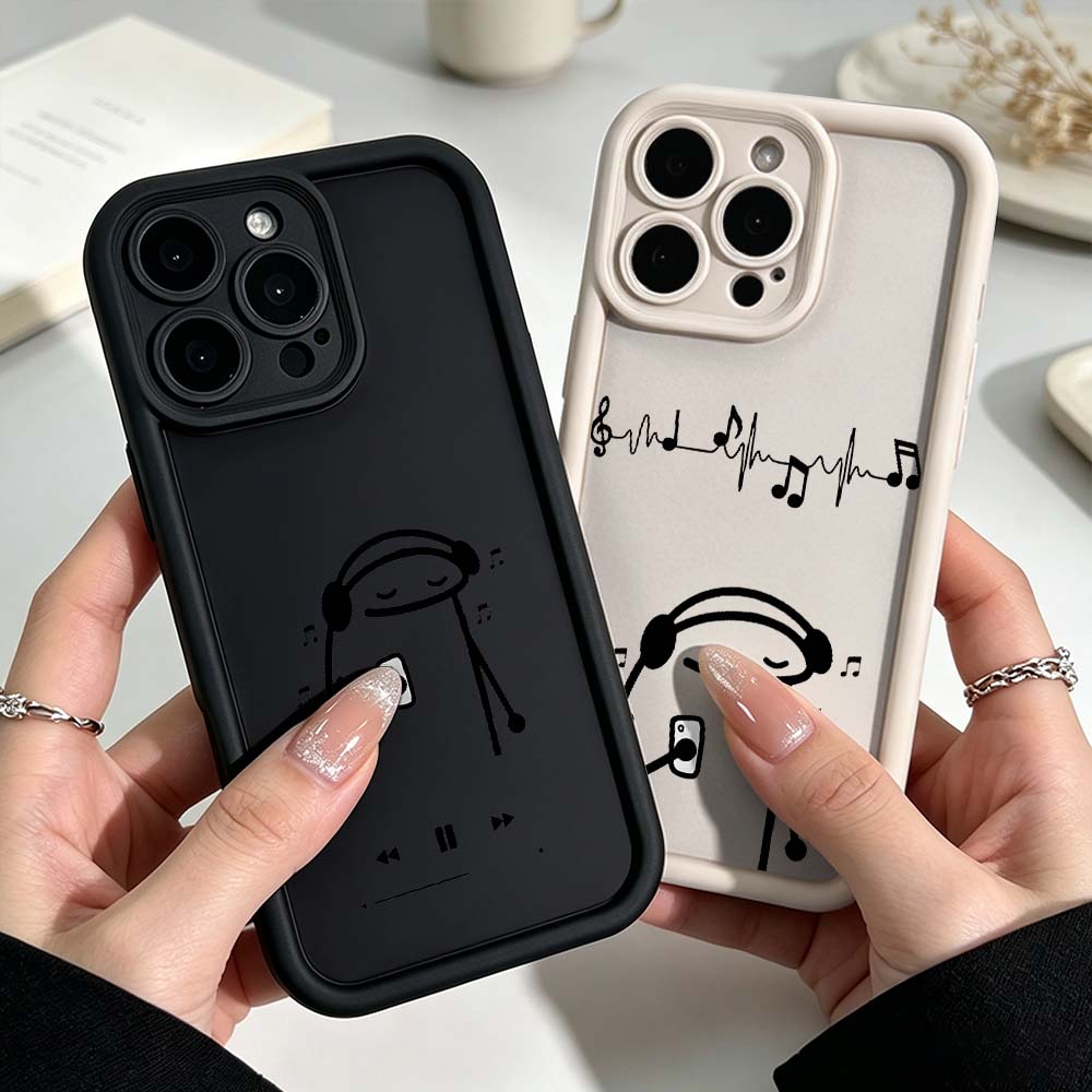 Phone Cases Websites - Music Line People Pattern Phone Case