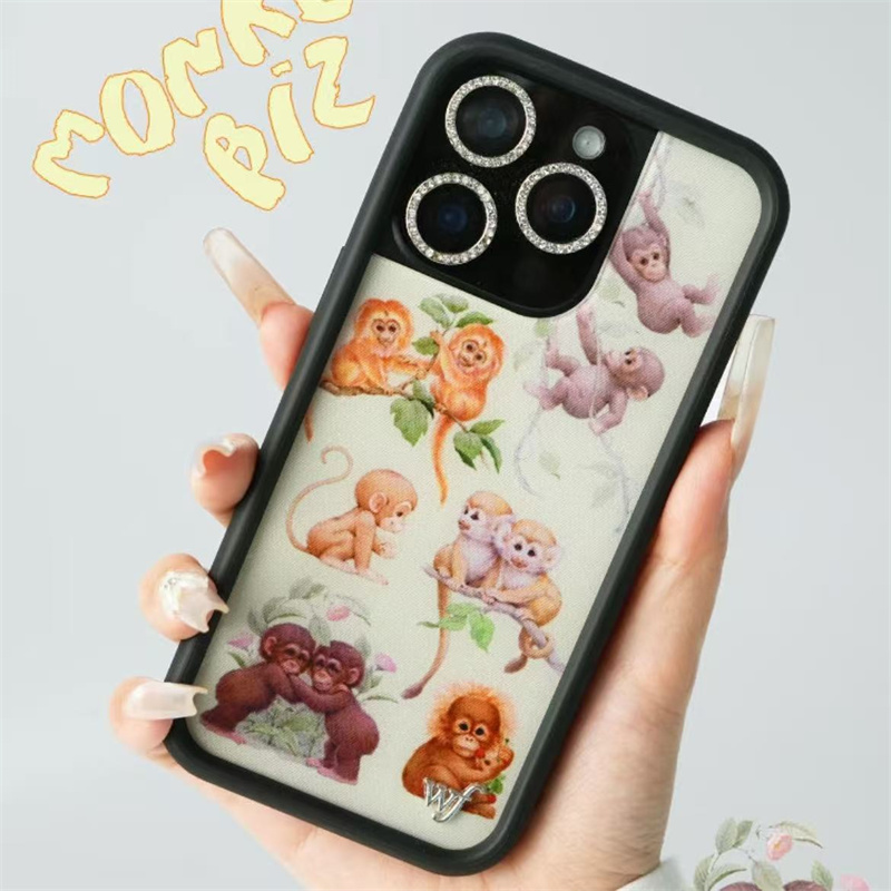 Phone Cases Wildflower - Wildflower INS Monkey Biz Phone Case