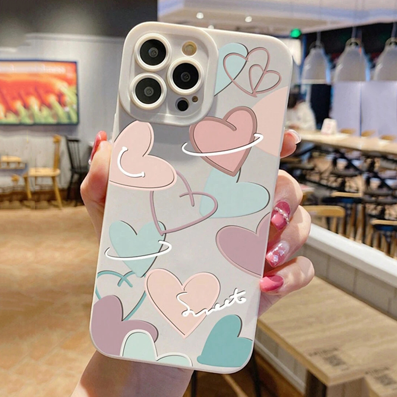 Phone Cases Designer - Soft TPU New Heart Design Phone