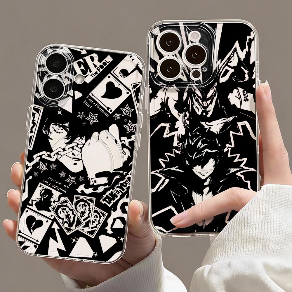 Phone Cases Clear - Game P-Persona 5 Phone Case Magnetic