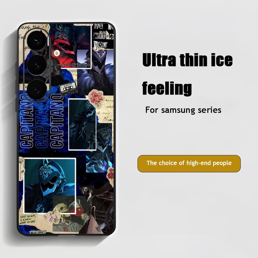 Capitano Genshin Impact Cool P - Phone Cases Black 评论和价格