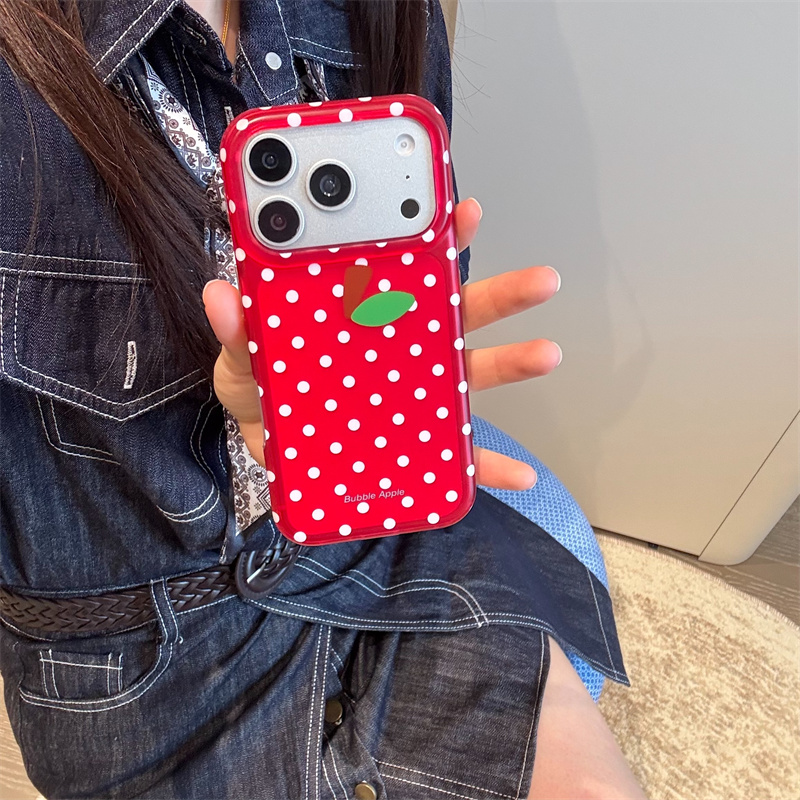 Red Polka Dot Phone Case For A - Phone Cases Redbubble 评论和价格