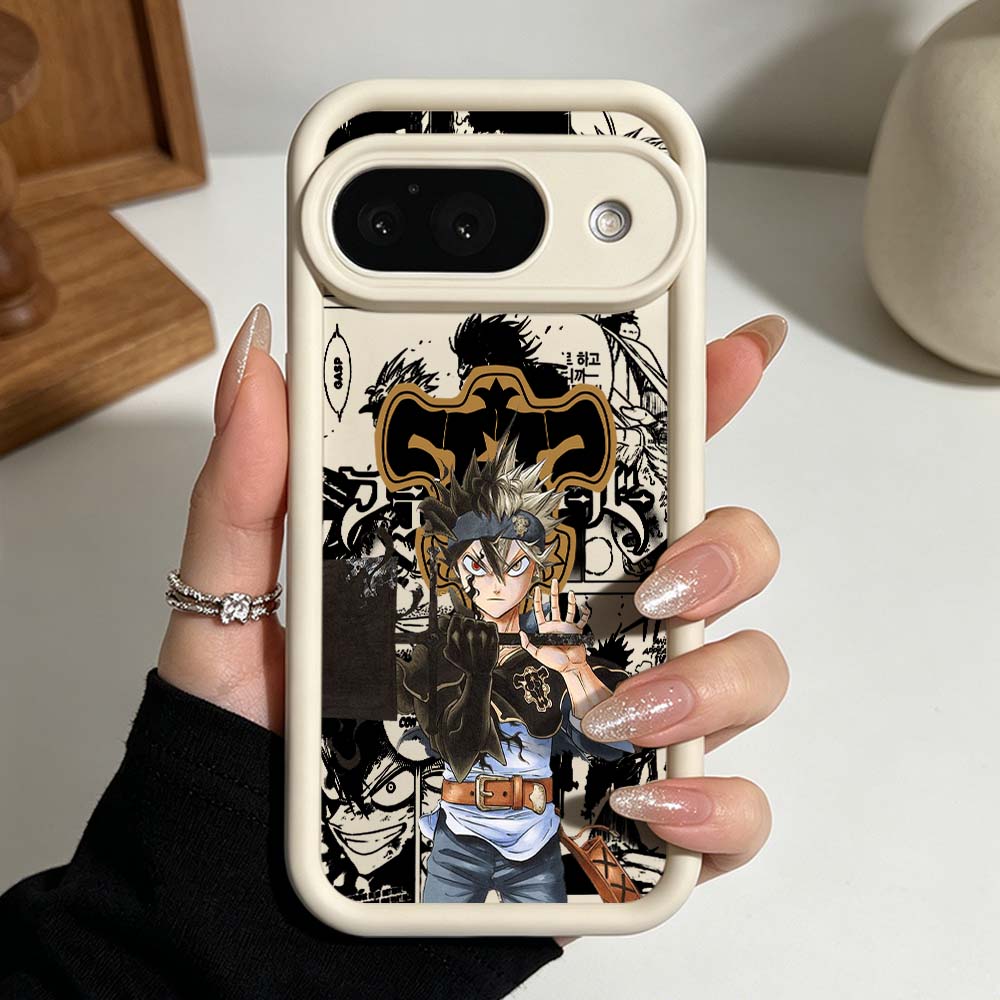 Black Clover Cool Phone Case F - Phone Cases Google Pixel 9A 评论和价格