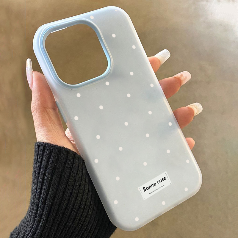Cute White Polka Dots Design 2 - Phone Cases Designer 评论和价格