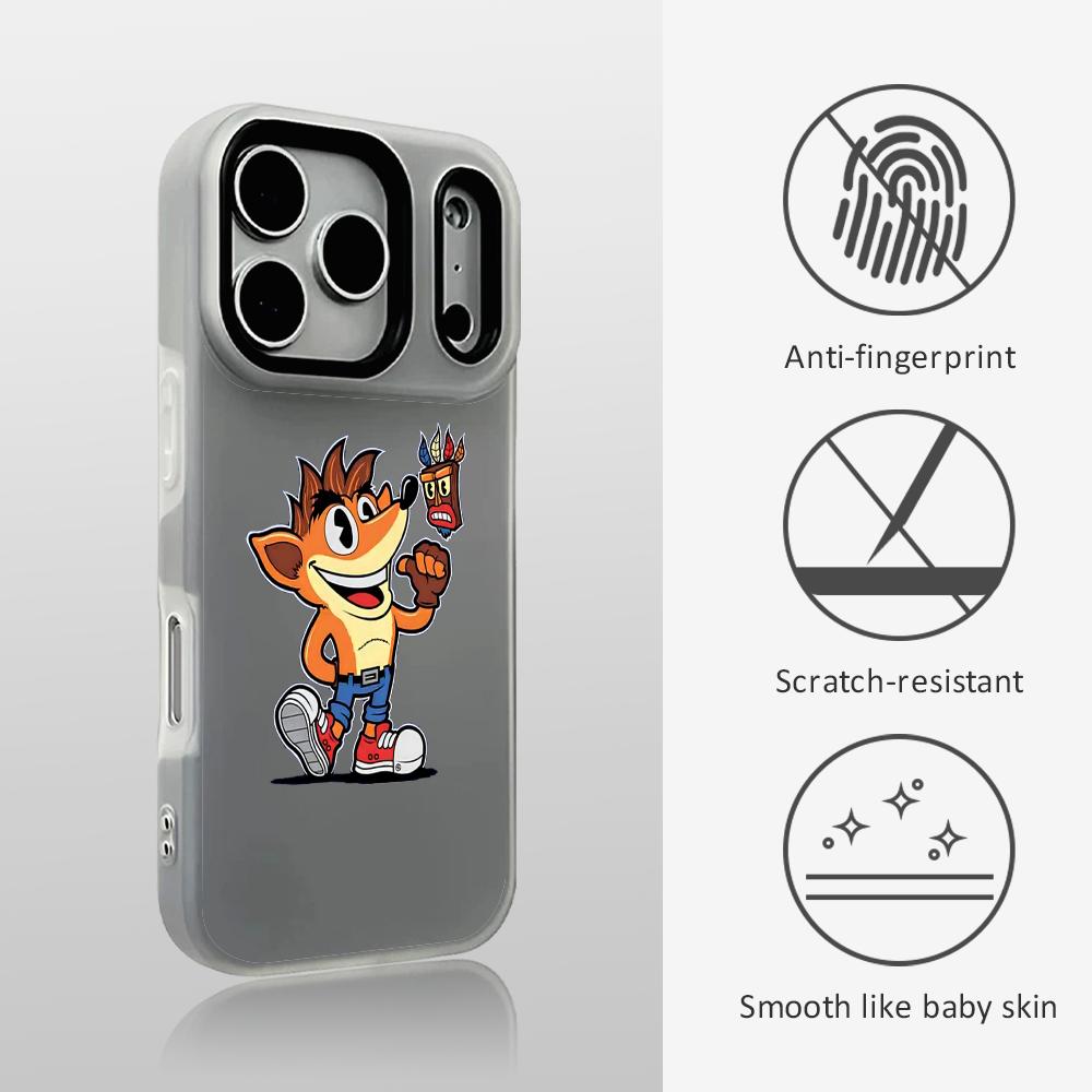 C-Crash B-Bandicoot Phone Case - Phone Cases Clear 评论和价格
