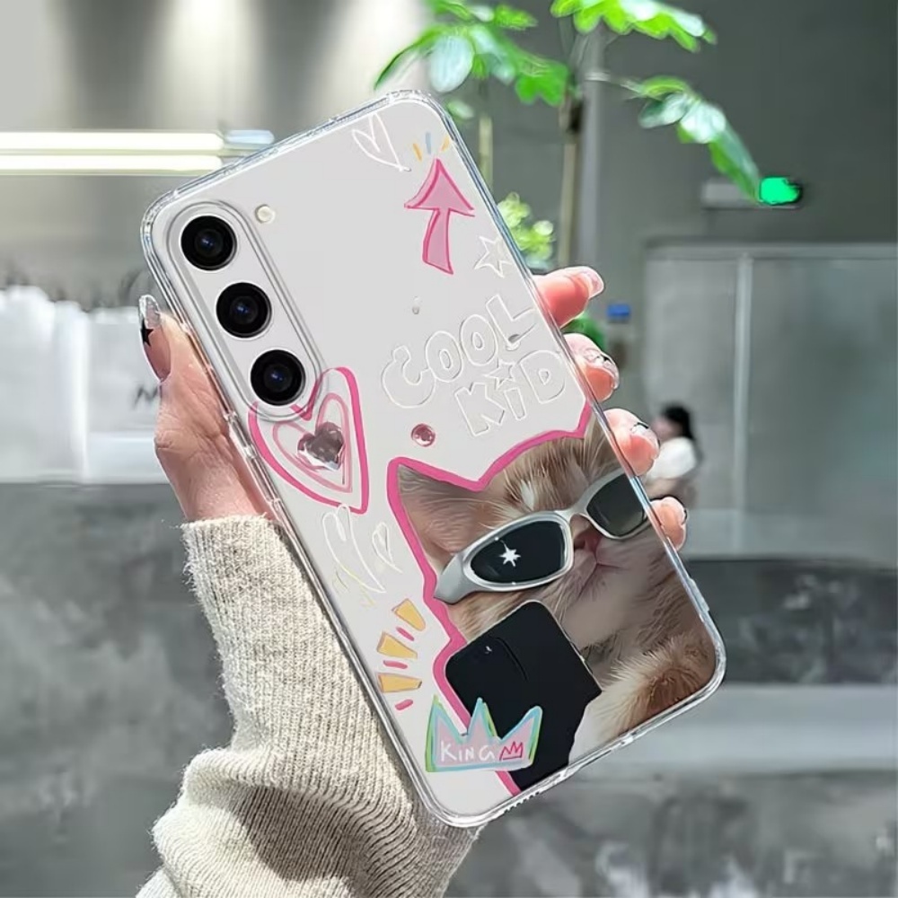 Puppy Pattern Clear TPU Phone  - Phone Cases Clear 评论和价格
