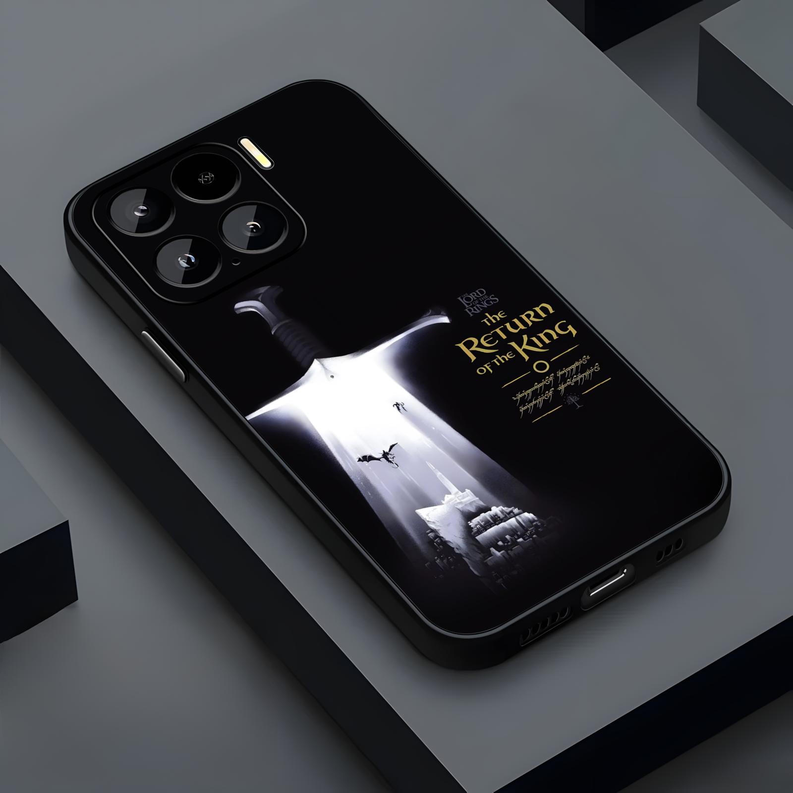 Classic movies The Lord Of The - Phone Cases Black 评论和价格