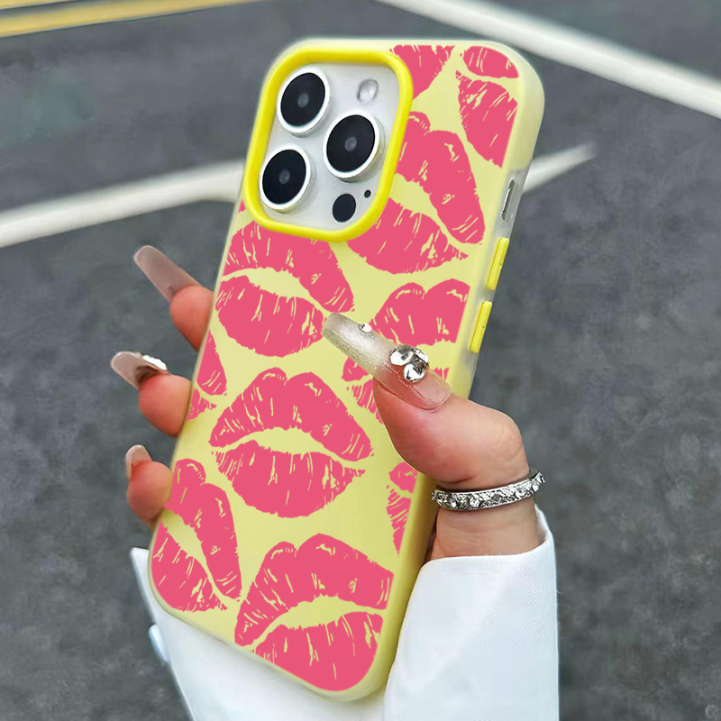 Sexy Girl Pink Lips  Pattern D - Phone Cases Designer 评论和价格