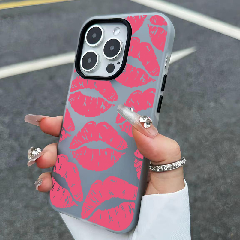 Sexy Girl Pink Lips  Pattern D - Phone Cases Designer 评论和价格