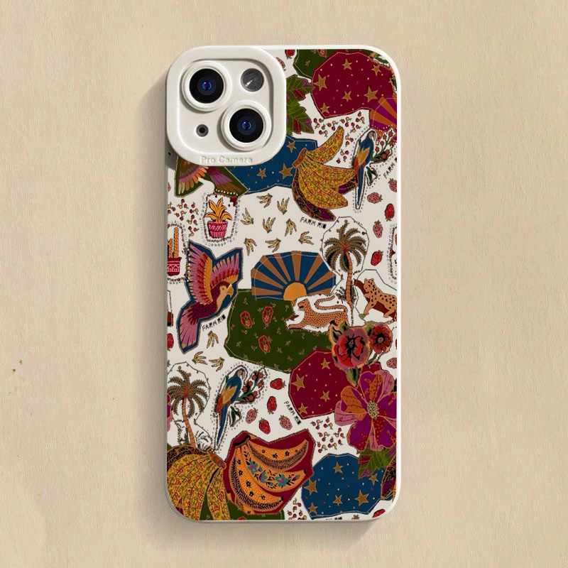 Floral Leopard Eyes Phone Case - Phone Cases Galaxy S26 评论和价格