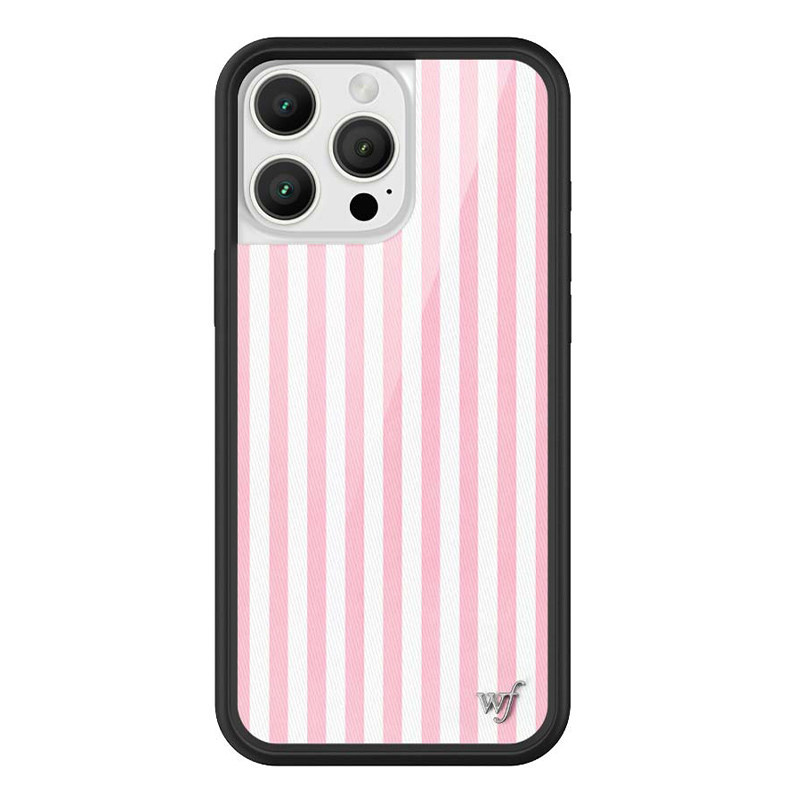 2026 fashion Ins Pink Stripes  - Phone Cases Wildflower 评论和价格