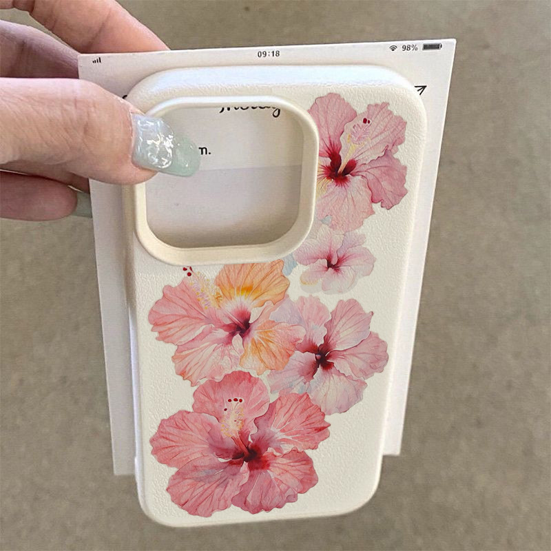 Stylish Watercolor Hibiscus De - Phone Cases Designer 评论和价格