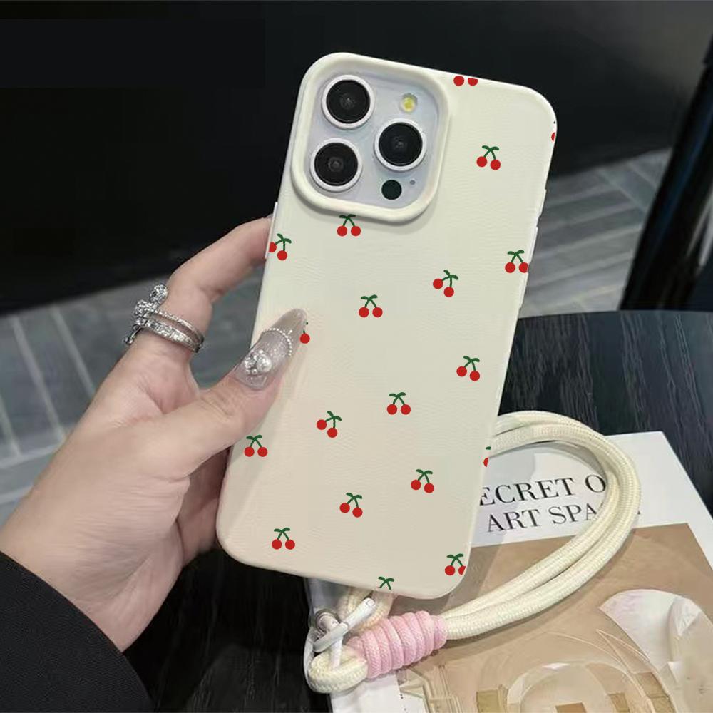 Little Cherry Strap Rope Phone - Phone Cases With Straps 评论和价格