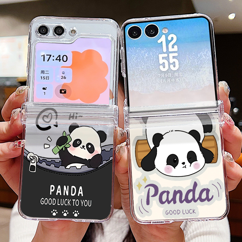 Cute Panda Pattern Phone Case  - Phone Cases Z Fold 4 评论和价格