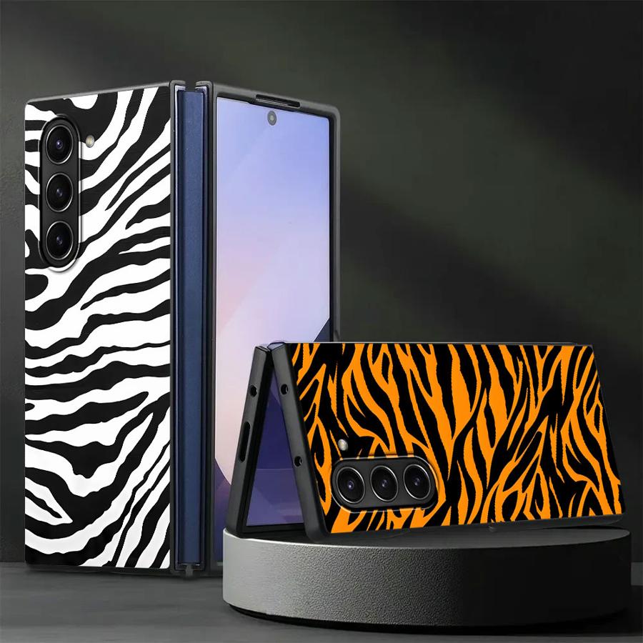 Zebra Striped Sunflower Back P - Phone Cases Z Fold 4 评论和价格