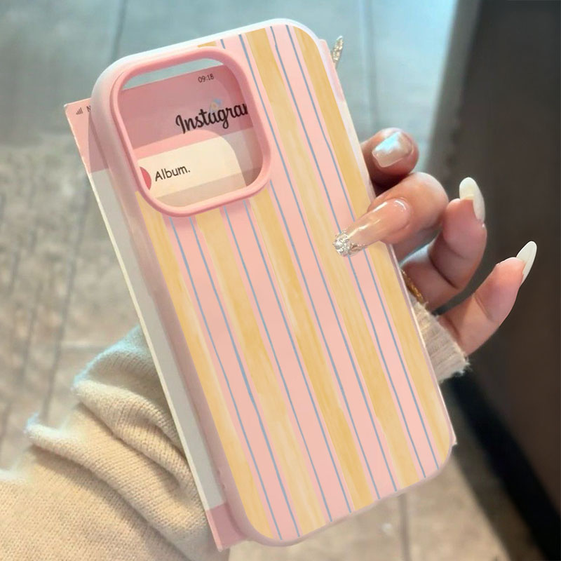 Stylish Yellow Striped Phone C - Phone Cases Galaxy S26 评论和价格