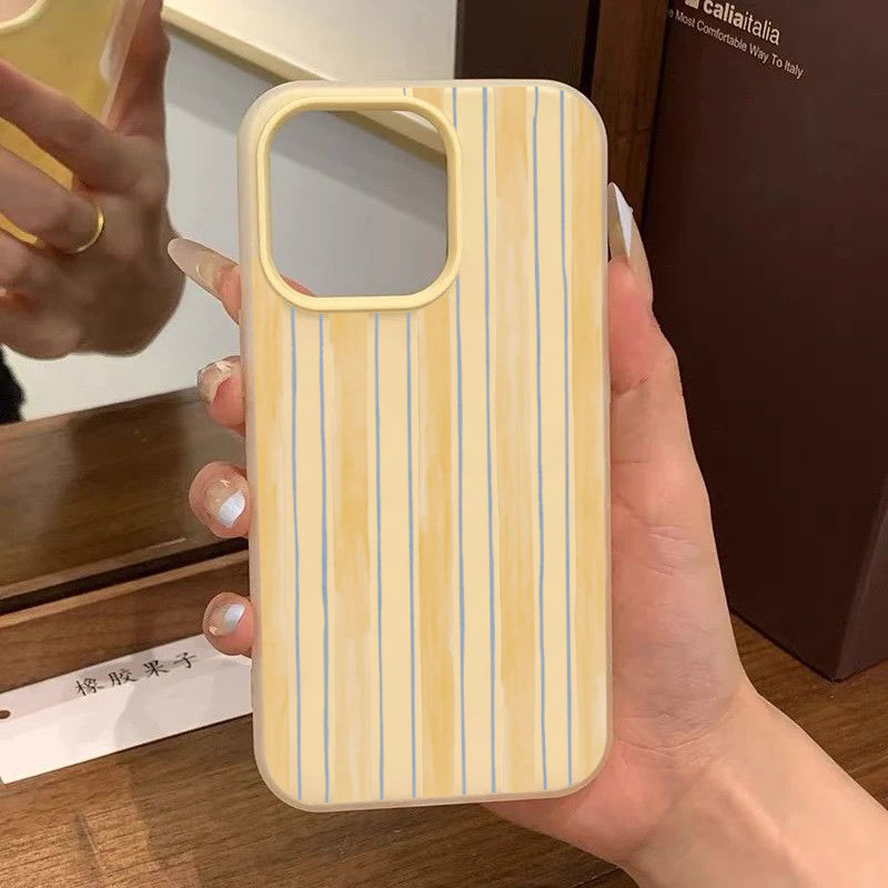 Stylish Yellow Striped Phone C - Phone Cases Galaxy S26 评论和价格