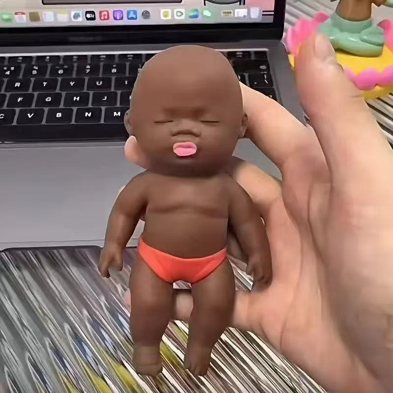 3D Cute Black People Doll Reli - Phone Cases Websites 评论和价格