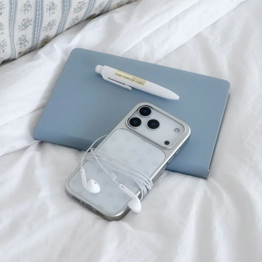 Korean Ins Minimalist Blue Pol - Phone Cases Designer 评论和价格