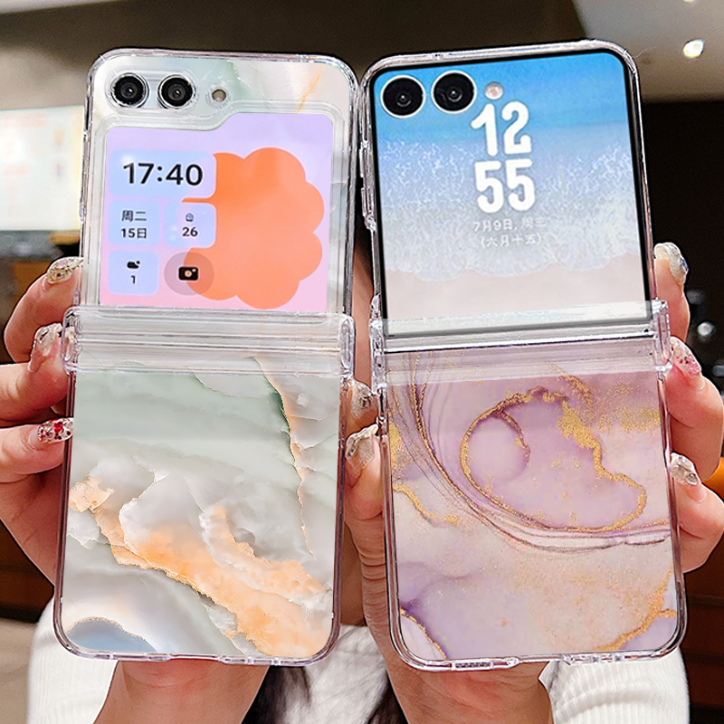 Marble Pattern Phone Case For  - Phone Cases Z Fold 4 评论和价格