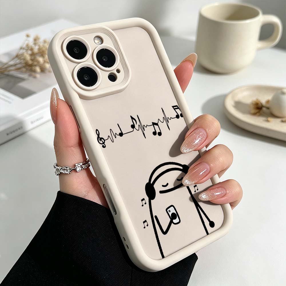 Music Line People Pattern Phon - Phone Cases Websites 评论和价格