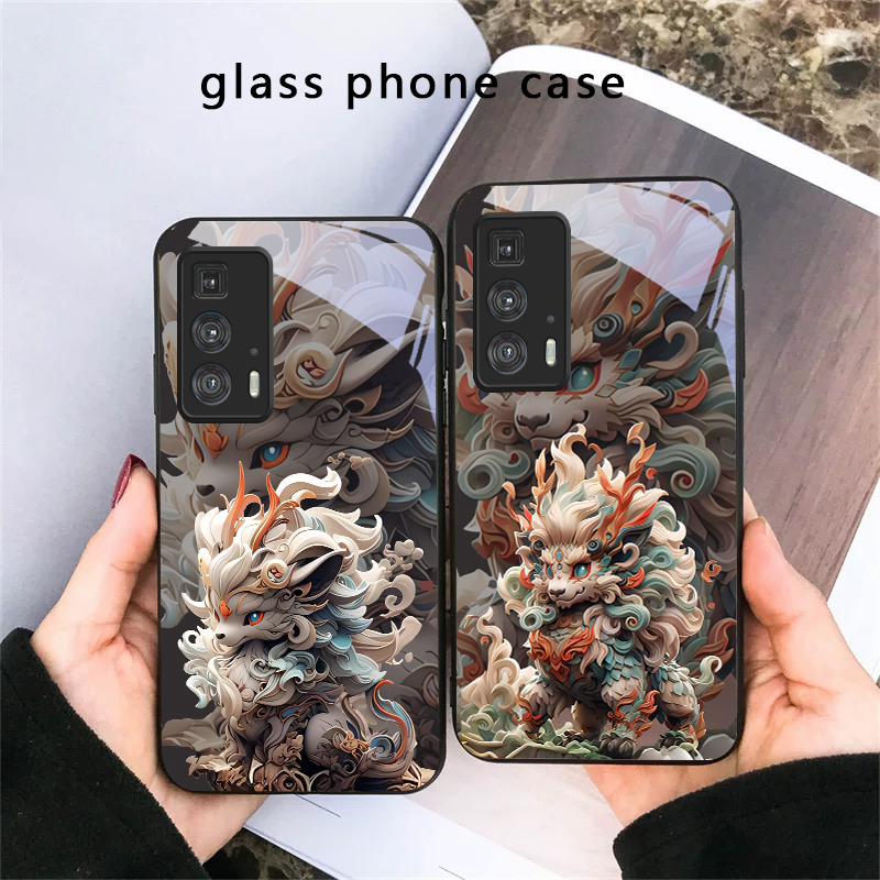 Kirin with flowing hair For Mo - Phone Cases Motorola 评论和价格
