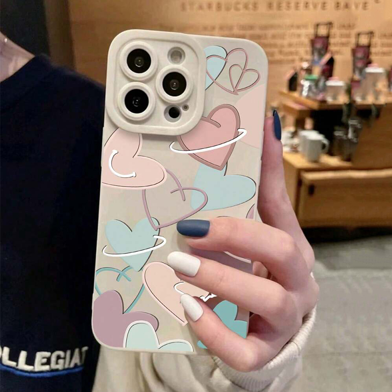Soft TPU New Heart Design Phon - Phone Cases Designer 评论和价格