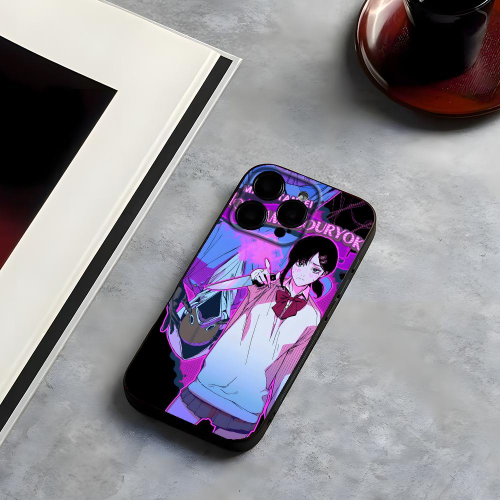 Chainsaw Man Kobeni Higashiyam - Phone Cases Black 评论和价格