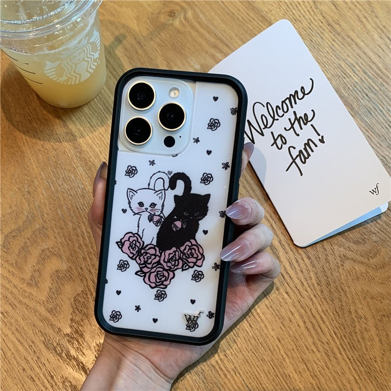 Wildflower Cartoon Cat Phone C - Phone Cases Wildflower 评论和价格