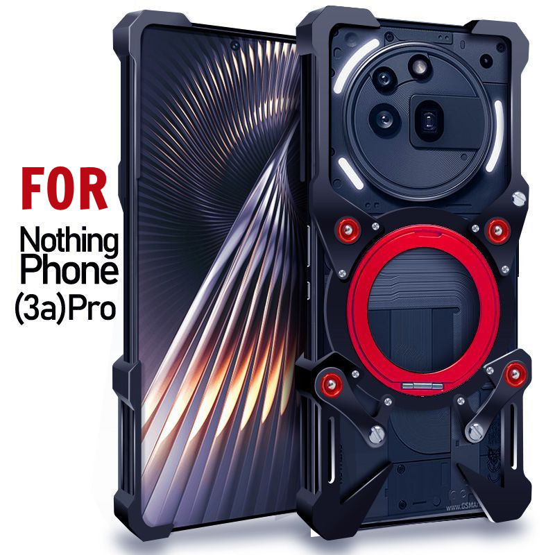 Powerful Shockproof Metal Armo - Phone Cases Nothing 3A 评论和价格