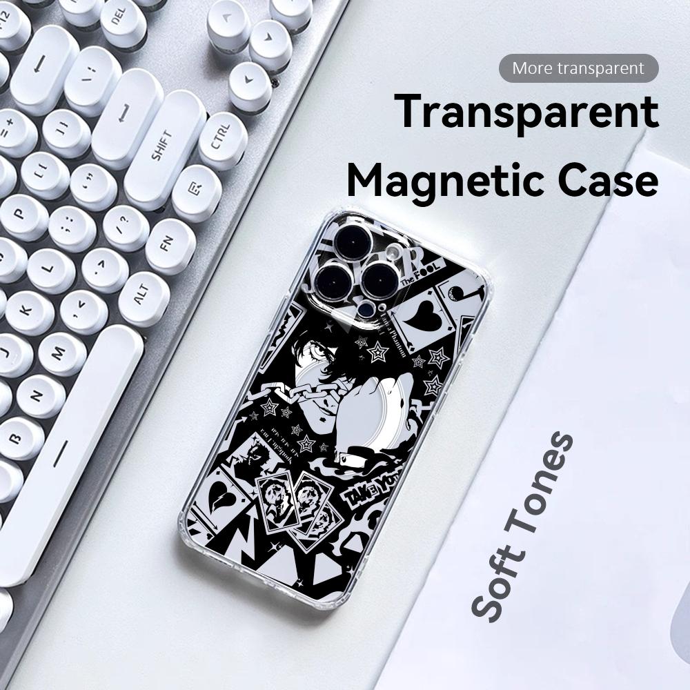 Game P-Persona 5 Phone Case Ma - Phone Cases Clear 评论和价格