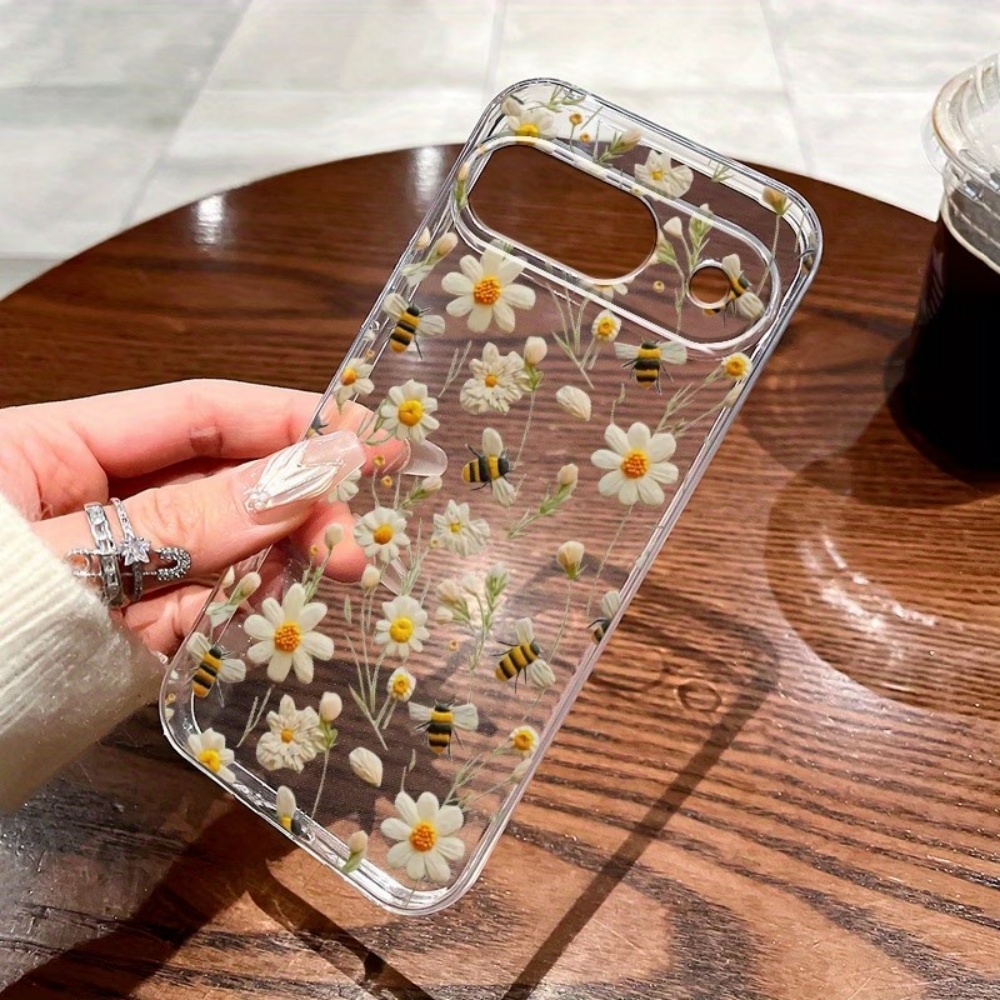 Cute Honeybee Flower Pattern S - Phone Cases Google Pixel 9A 评论和价格