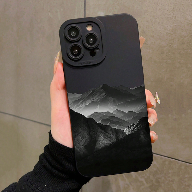 Black Mountain INS Design Sili - Phone Cases Designer 评论和价格