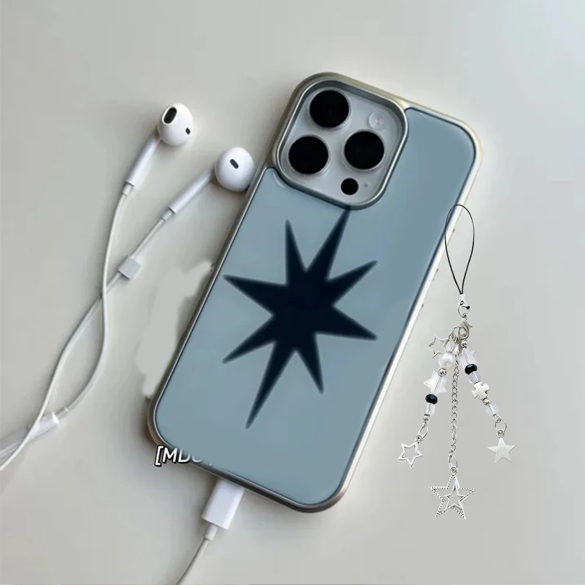 Blue Star Korean Ins Creative  - Phone Cases Designer 评论和价格