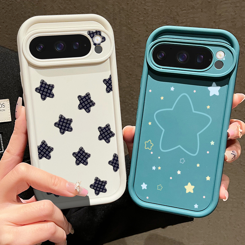 Shining Star Moon Pattern Phon - Phone Cases Google Pixel 9A 评论和价格