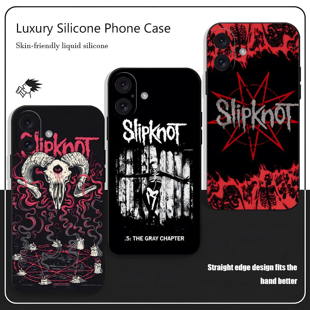 S-Slipknot Popular Band Phone  - Phone Cases Black 评论和价格